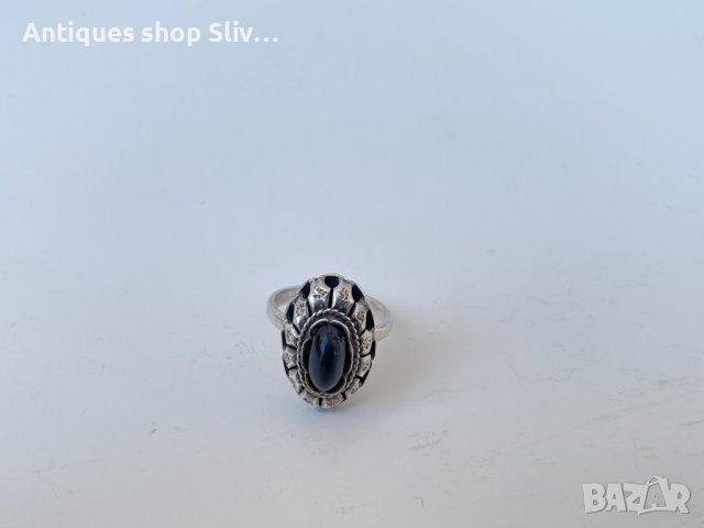 Невероятен, ръчно изработен сребърен пръстен. №2423, снимка 4 - Пръстени - 36935039