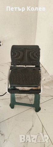 Електрическа скара Tefal OptiGrill 4 in 1 9 автоматични програми, снимка 3 - Скари - 52358221
