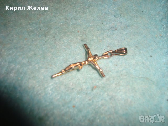 КРАСИВО НАГРЪДНО РАЗПЯТИЕ КРЪСТЧЕ 25561, снимка 4 - Колиета, медальони, синджири - 35585766