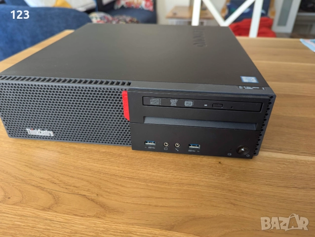 Компютър Lenovo ThinkCentre M900, i5-6500, 256GB NVME, 1TB HDD, WiFi