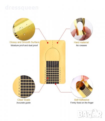 3178 Изграждащи форми за маникюр, еднократни 500 броя, снимка 6 - Продукти за маникюр - 34236700