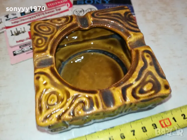 РЕТРО ПЕПЕЛНИК-КЕРАМИКА АНТИК 1112241510, снимка 3 - Антикварни и старинни предмети - 48307600