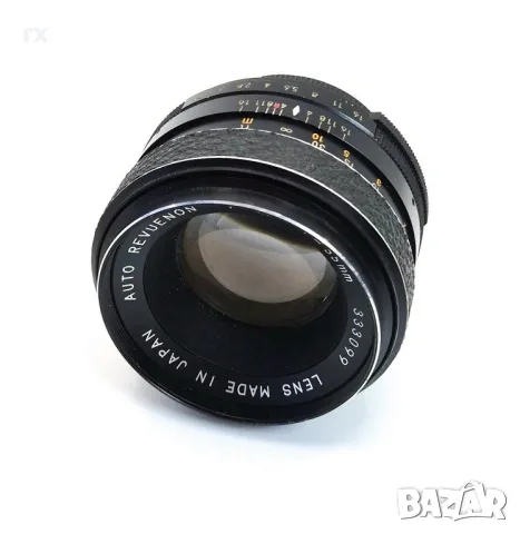 Auto Revuenon 50mm f/1.9 на M42 резба + капачка и сенник, снимка 3 - Обективи и филтри - 55423439