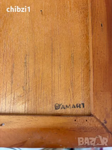 Дървена кутия за ключове с огледало, произведена от италианската марка Bamart , снимка 4 - Декорация за дома - 56005289