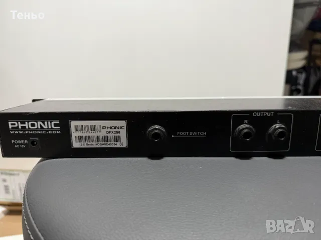 Phonic DFX 256 Digital Effects Processor, снимка 6 - Други - 48562777