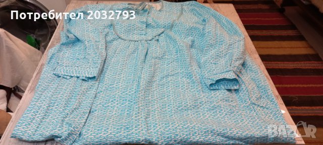 Памучна нощница XL, снимка 2 - Нощници - 35201867