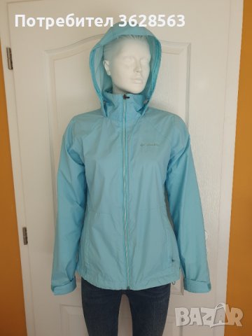 Синьо дамско шушляково яке COLUMBIA, снимка 2 - Якета - 42882126