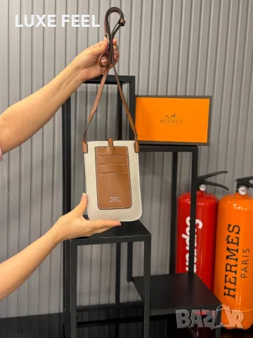 Hermes Phone Holder ⚜️ Унисекс Модел Чанти , снимка 4 - Чанти - 55739422