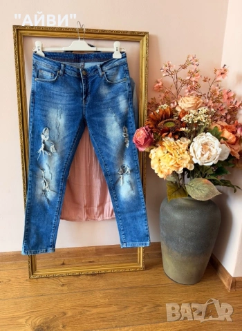 ZARA Дамски дънки, яке и риза, снимка 7 - Дънки - 54031167