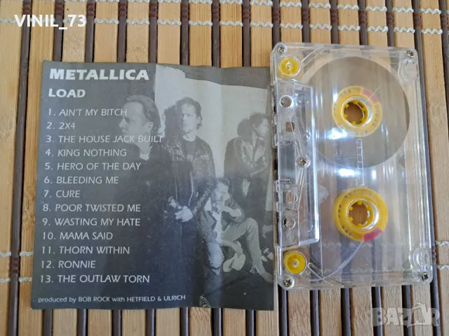 Metallica – Load, снимка 3 - Аудио касети - 48774335
