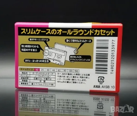 Аудио касета AXIA A1 10 min Type I Normal Position, снимка 2 - Декове - 50019246