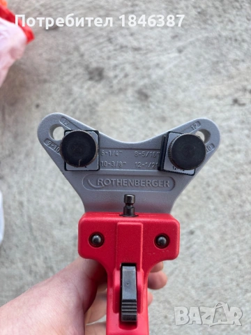 Професионален тръбогиб Rothenberger, снимка 3 - Други инструменти - 54023152