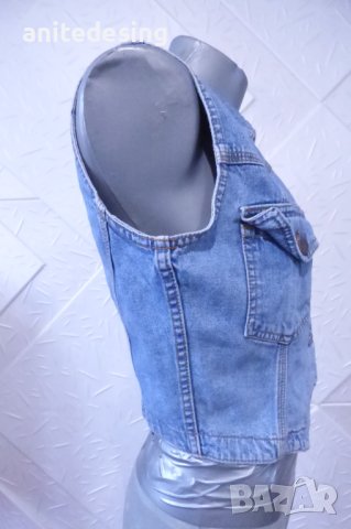 Дънково елече, снимка 3 - Детски якета и елеци - 42921666