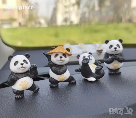 Лот 4 броя фигурки Кунг фу панда, подходящи и за торта