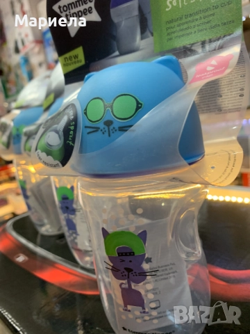 Tommee Tippee Soft Sippee Cup 12m+ / Чаша с мек накрайник и клапан, снимка 5 - Прибори, съдове, шишета и биберони - 52006880