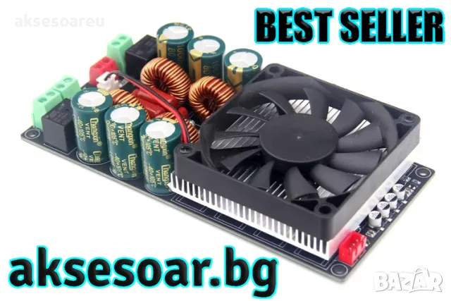 Мощен нов HIFI стерео цифров усилвател клас D с висока мощност 2 x 600 W с TPA3255 релейна защита, снимка 5 - Ресийвъри, усилватели, смесителни пултове - 56084273