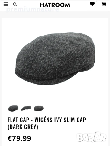 🏕️ ОФЕРТА → Wigens / елегантна шапка тип каскет от естествена вълна ○, снимка 10 - Шапки - 53927966