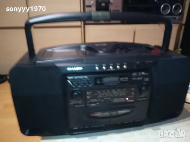 SHARP WQ-CH800 BIG SHARP-ВНОС GERMANY 0103251925LNWC, снимка 4 - Радиокасетофони, транзистори - 49327987