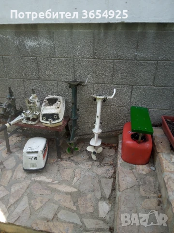 Двигател  извънбодов на части 2бр., снимка 1