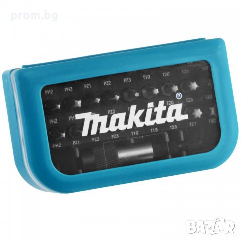 Makita професионален комплект накрайници, битове, 31 ч, отвертки, снимка 4 - Други инструменти - 31540999