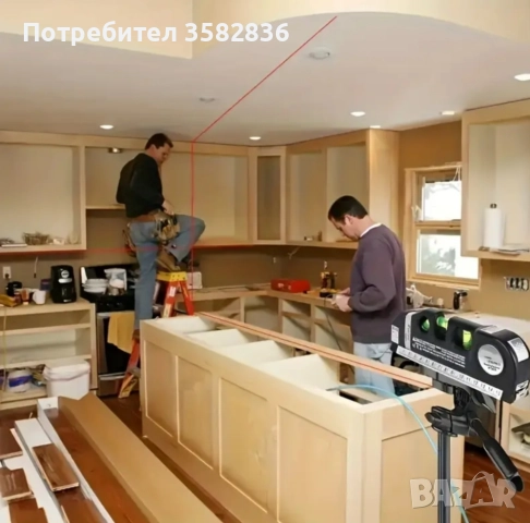 Лазерен нивелир 4 в 1 – FIXIT Pro 3 | Лазер + Рулетка + Нивели + Линийка, снимка 8 - Измервателни инструменти - 52579131