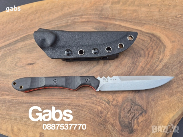 Тактически нож TOPS KNIVES Rapid Strike X-020,фултанг, снимка 4 - Ножове - 53377038