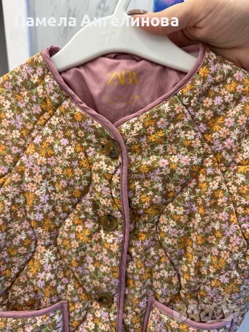 Преходно яке Zara, снимка 2 - Детски якета и елеци - 56372328