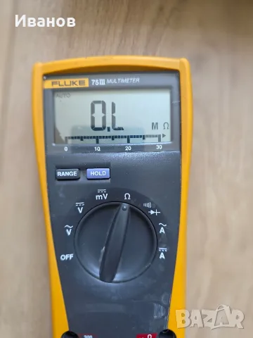Fluke 75 III multimeter , снимка 2 - Други инструменти - 56150998