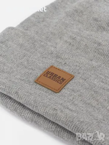 ПРОМОЦИЯ Зимна шапка в светлосиво URBAN CLASSICS, снимка 3 - Шапки - 48102075