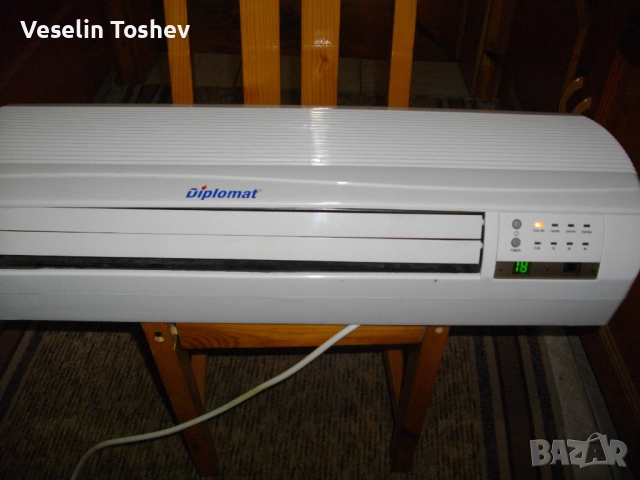 керамична вентилаторна печка 2квт за стена, снимка 3 - Отоплителни печки - 52533176