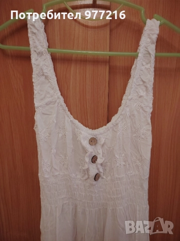 Дамска бяла рокля, снимка 4 - Рокли - 51432908