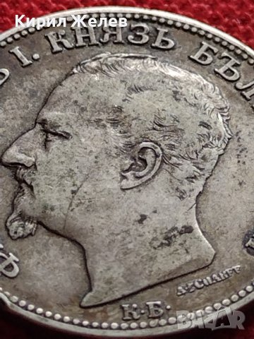 СРЕБЪРНА МОНЕТА 2 лева 1891г. КНЯЖЕСТВО БЪЛГАРИЯ УНИКАТ ПЕРФЕКТНО СЪСТОЯНИЕ ЗА КОЛЕКЦИОНЕРИ 33190, снимка 11 - Нумизматика и бонистика - 38665496