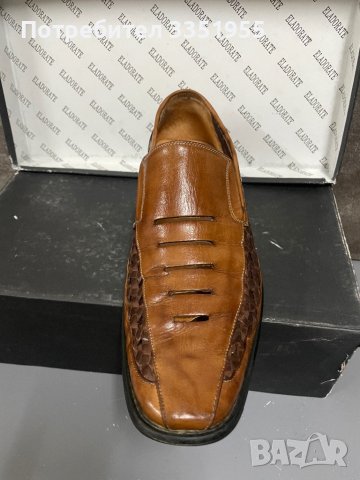 Луксозни мъжки обувки, снимка 5 - Официални обувки - 44173372