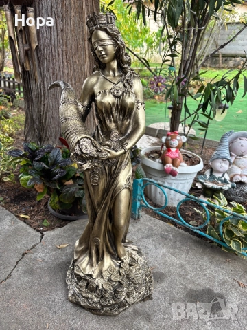 Статуетка Фортуна - Богинята на изобилието 72см. , снимка 9 - Статуетки - 52349424