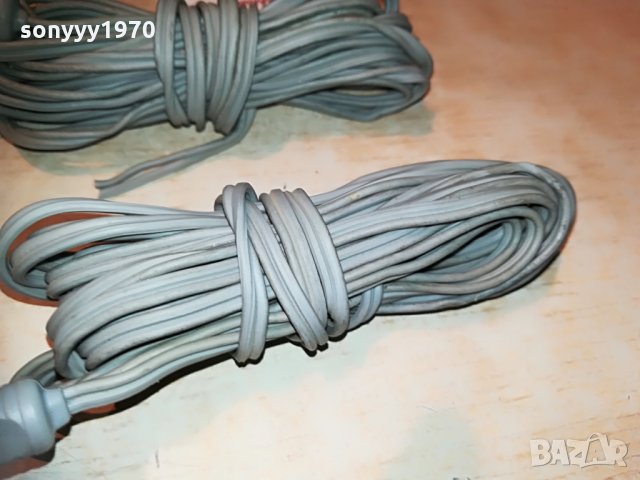 ЗАЯВЕНИ-КАБЕЛИ 2БР ЗА ТОНКОЛОНИ-СИВИ 2БР Х 4.5М, снимка 9 - Тонколони - 29775074