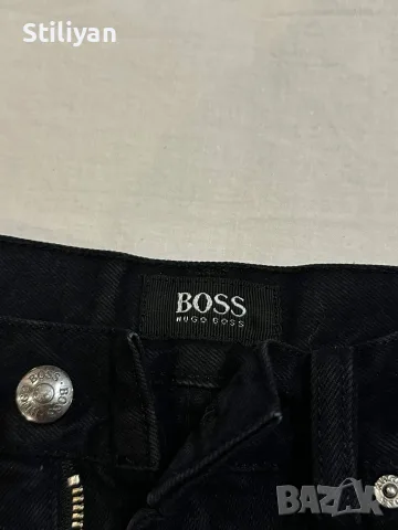 Черни дънки Hugo Boss, снимка 5 - Дънки - 56547968