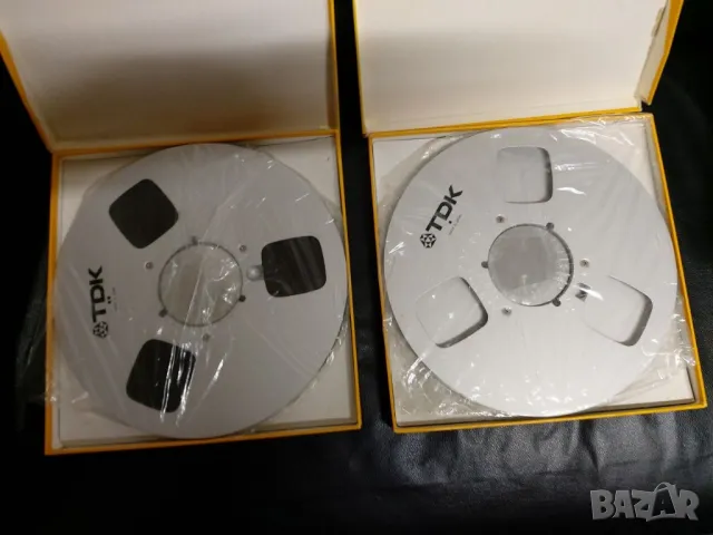 26,5см 10,5" метални магнетофонни ролки TDK  В много добро състояние са ролките. 