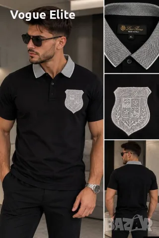 мъжки тениски loro piana Lacoste 