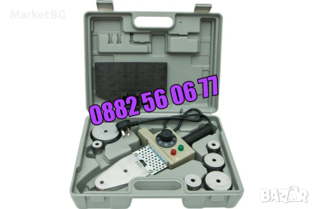 Лепачка за ППР тръби с 3 глави или 6 глави, поялник за полипропилен, снимка 2 - Други инструменти - 53266442