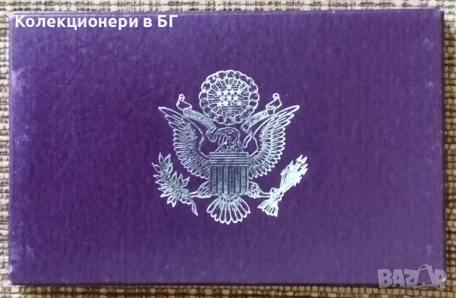 СЕТ С ПЕТ ❗️PROOF❗️МОНЕТИ - САЩ 1984 ГОДИНА