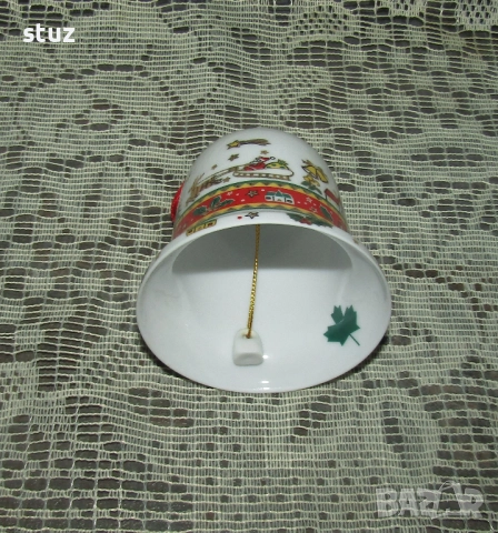 Порцеланови звънчета, камбанки, с коледни мотиви, нови, снимка 7 - Декорация за дома - 52589448