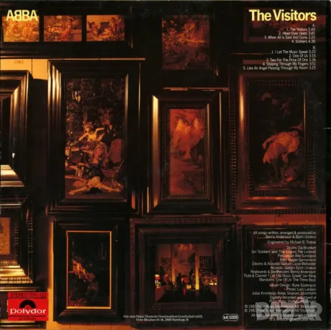 Грамофонна плоча ABBA – The Visitors, снимка 2 - Грамофонни плочи - 56353949