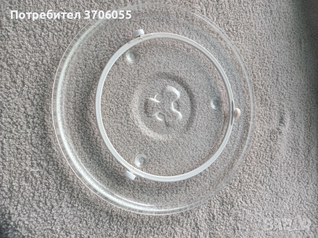 Чиния за микровълнова с подложка., снимка 4 - Микровълнови - 54167327