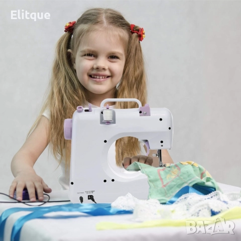 Мини шевна машина с 12 различни вида шевове SM-505A, снимка 4 - Други стоки за дома - 52594606