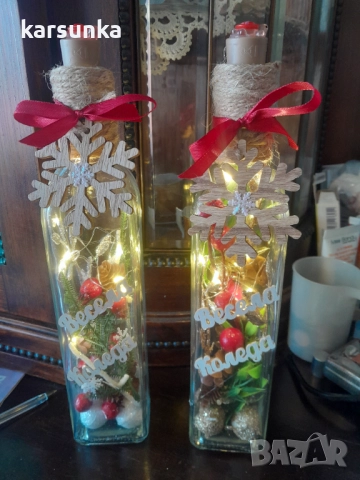 Коледни декоративни лампи , снимка 3 - Коледни подаръци - 52451077
