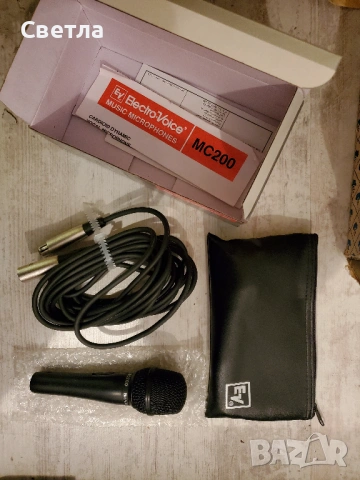 MC200 - Cardioid Dynamic Vocal Microphone , снимка 2 - Микрофони - 53889592