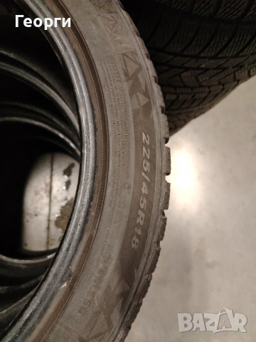2бр.зимни гуми 225/45/18 Nexen, снимка 5 - Гуми и джанти - 53219833