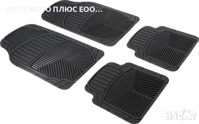 Универсални гумени Стелки за кола - 4 броя, снимка 2 - Аксесоари и консумативи - 53907133