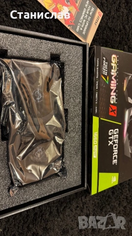 Видеокарта MSI Geforce GTX 1660 SUPER Gaming X 6GB, снимка 2 - Видеокарти - 54270876