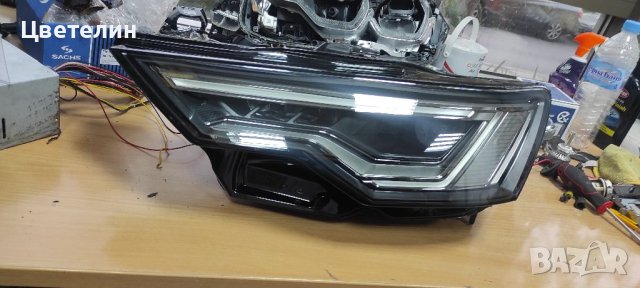 Ляв фар Audi A6 C8 lqv far Ауди а6 ц8 4K0941039 1ZX013377-01, снимка 3 - Части - 40595964